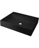 Deante Correo graniitvalamu 40x50 cm pinnapealne segistialusega matt must CQR_NU5S
