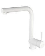 Deante Aster köögisegisti, väljatõmmatava jooksutoruga, matt valge BCA_A73M