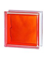 Klaasplokk 1908/W Sisepind Värvitud 190X190X80Mm Oranž Or