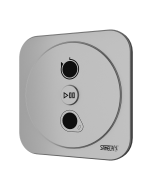 RFID token shower control for cold or premixed water, 24 V DC