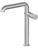 Deante Silia Hexa valamu segisti, kõrge, ristkülikukujulise tilaga, harjatud teras BHS_F24K