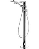 Deante Alpinia vannisegisti põrandale paigaldatav dušikomplektiga kroom BGA_017M