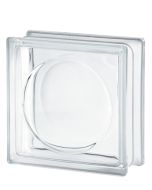 Klaasplokk Seves 1919/8 Alpha värvitu 19x19x8cm