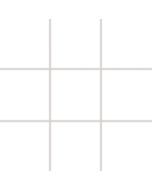 Keraamiline plaat COLOR TWO GAA0K052 10x10 WHITE läikiv