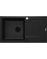 Deante Evora graniitköögivalamu must ZQJ_N113 780x440x193 mm