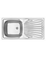 Deante Techno roostevabast terasest köögivalamu ZMU_011B 860x435x160 mm