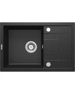 Deante Corio graniidist köögivalamu must ZRC_2113 670x440x175 mm