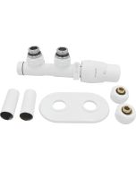 Deante Silia termostaatventiil käterätikuivatile, valge – parem AGI_AZP1