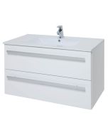 Valamukapp Harma Serena 1010x450x500 mm, koos valamuga, valge