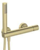Deante Silia Hexa dušisegisti, dušikomplektiga, harjatud kuld BHS_R41M