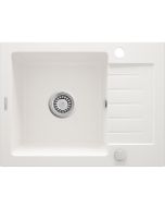 Deante Zorba graniidist köögivalamu valge ZQZ_A11A 580x440x164 mm