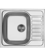 Deante Soul roostevabast terasest köögivalamu ZEO_011A 580x500x170 mm