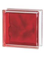Klaasplokk 1908/W Sisepind Värvitud 190X190X80Mm Punane Ro