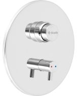 Deante Press isesulguv dušisegisti, seinasisene, temperatuuri reguleerimisega, kroom BBH_048P