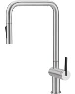 Deante Momi köögisegisti väljatõmmatava jooksutoruga, harjatud teras BKM_F73N