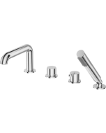 Deante SILIA vannisegisti 4-augule, dušikomplektiga BQS_014M kroom