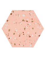 Keraamiline seina- ja põrandaplaat Apavisa South roosa Natural kuusnurk 25x30