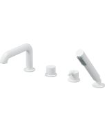 Deante Silia vannisegisti 4-avaline dušikomplektiga matt valge BQS_A14M