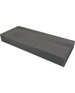 Deante Blur graniitvalamu 40x80 cm pinnapealne katteplaadiga antratsiit metallik CQB_TU8S