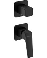 Deante Blur seinasisene dušisegisti, ümberlülitiga, matt must BQL_N44P