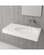 BOCCHI Etna 1115 valamu 90x45 cm ilma ülevoolu- ja segistiavata; valge