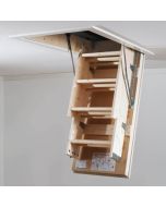 Pööninguluuk LEX70 700×1130/2700 isolatsioon 70mm, puittrepp