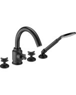 Deante Temisto vannisegisti 4-avaline dušikomplektiga matt must BQT_N14D