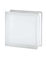 Klaasplokk 1908/Cm Clearview Sahara Valge Sile Matt 19X19X8Cm