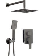 Deante Blur peidetud dušikomplekt segistiga BOX titanium BXYZDQLM