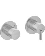 Deante Silia dušisegisti, horisontaalne, ümberlülitiga, harjatud teras BQS_F46P