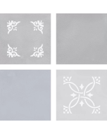 Keraamiline seina- ja põrandaplaat Gayafores Taco Delice hall 16,5x16,5 15604