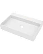 Deante Correo graniitvalamu 40x60 cm pinnapealne segistialusega matt valge CQR_AU6S
