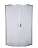 Dušinurk Harma DN021 ümar, alumiiniumist raam | Vipex