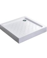 Dušialus Harma SWS90 90x90x15 cm, valge, kandiline (dušinurkadele S28BH3013)