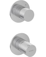 Deante Silia Hexa seinasisene dušisegisti, ümberlülitiga, harjatud teras BHS_F44P