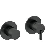 Deante Silia dušisegisti, horisontaalne, ümberlülitiga, matt must BQS_N46P