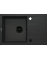 Deante Corio graniidist köögivalamu must ZRC_G113 670x440x175 mm