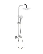 Dušikomplekt Ramon Soler Termotech, termostaadiga dušš, Ø230 mm ümmargune dušipea, kroomitud 96D306604