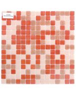 Klaasmosaiik SA7/SP4/SP1(20 lehte; 2,14m2/pakk) oranz