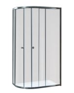 Dušinurk Harma DN040 120x80x190cm, 6mm kirgas turvaklaas, alusele