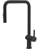 Deante Momi köögisegisti väljatõmmatava jooksutoruga, matt must BKM_N73N