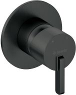 Deante Silia seinasisene dušisegisti, ilma ümberlülitita, matt must BQS_N44L