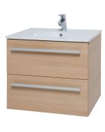 Valamukapp Harma Serena 610x450x518 mm, koos valamuga, hele tamm