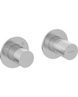 Deante Silia Hexa dušisegisti, horisontaalne, ümberlülitiga, harjatud teras BHS_F46P