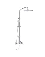 Duši-/vannisegisti komplekt Ramon Soler Blautherm, teleskoopne ühekäepidemega, 300 mm ümmarguse peaga, kroomitud 94C308565