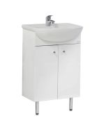 Valamu ja valamukapp HARMA 485x300x820 (valamu 510x430) mm, valge