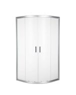 Dušinurk Harma DN036 ümar, alumiiniumist jääklaas | Vipex