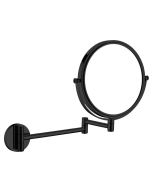 Deante ROUND kahepoolne kosmeetiline peegel, kiikvarrega, matt must ADR_N811