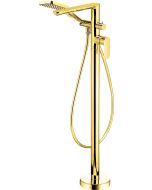Deante Alpinia vannisegisti põrandale paigaldatav dušikomplektiga kuld BGA_Z17M
