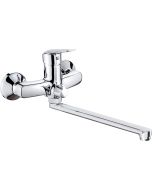 Deante Boro valamu segisti, seinale paigaldatav, pikendatud tilaga – voolikuühendusega, kroom BMO_056M